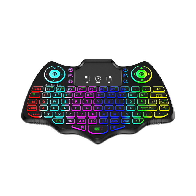 V18 Wireless Hand-held  QWERTY Keyboard 